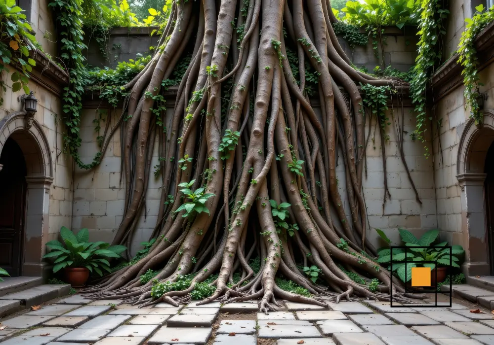 Hvordan lægges fliser omkring træer uden at skade rødderne