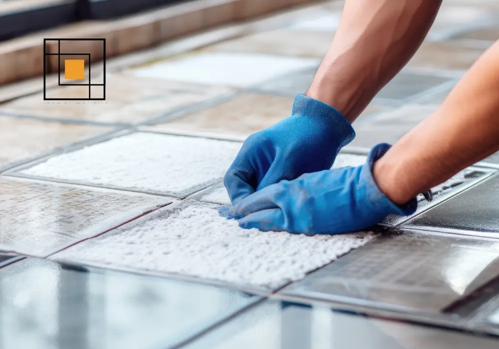 Hvordan undgår man kalkudtræk på nye fliser