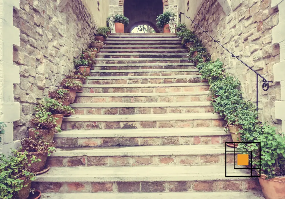 Kan man bruge herregårdssten til trapper