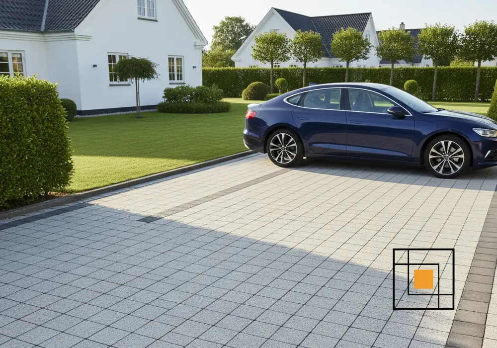 Sådan undgår du oliepletter på indkørslen