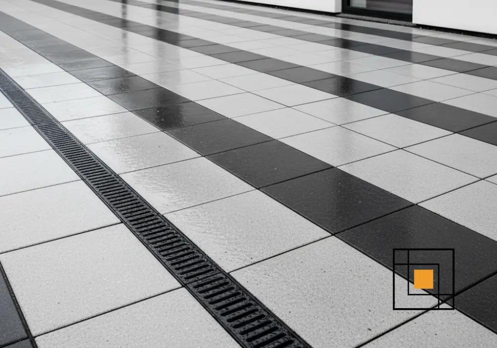 Hvad betyder hældning og dræn for en holdbar belægning