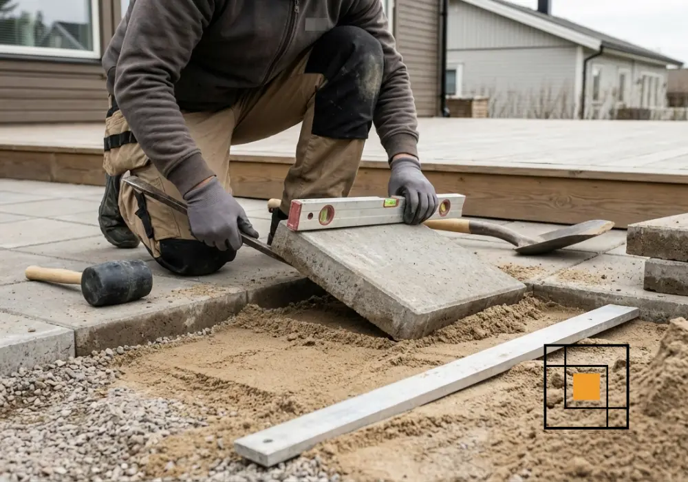 Hvordan man retter en skæv terrasse uden at starte forfra