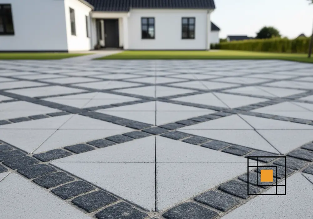 Indkørsel med mønster – sådan planlægges designet