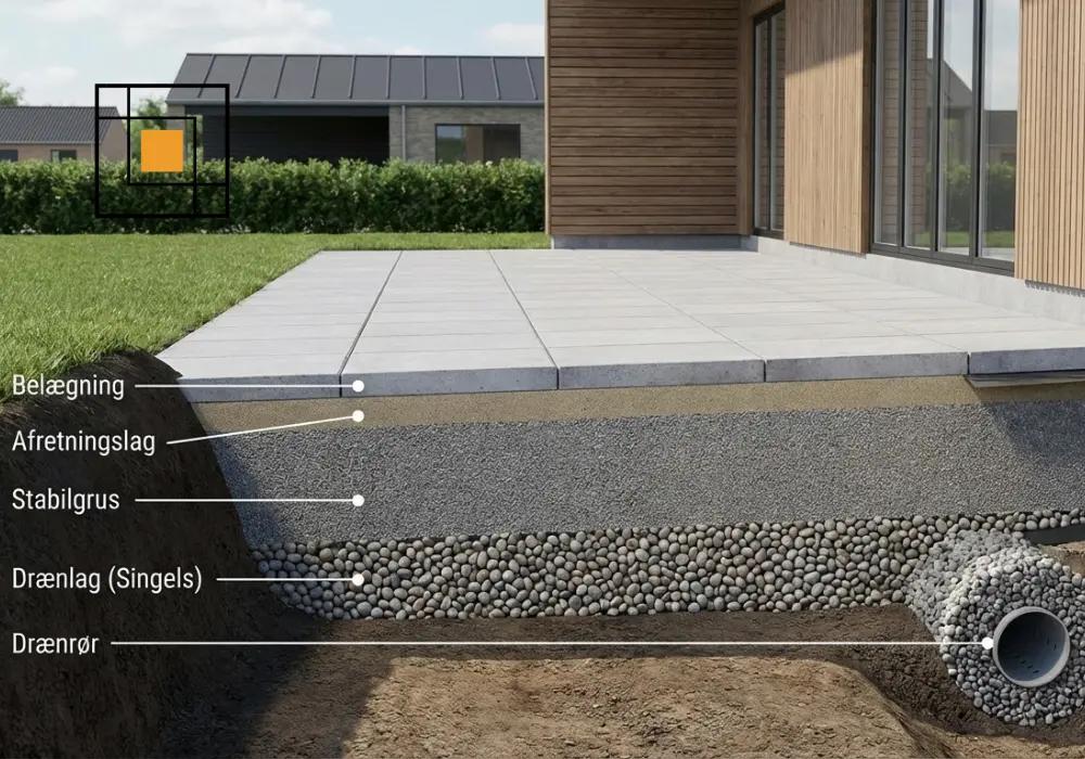 Hvorfor dræning under terrassen er en god investering