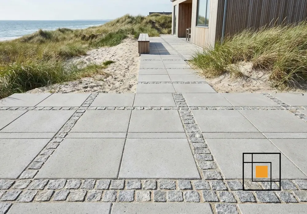 Langtidsholdbar brolægning i kystområder