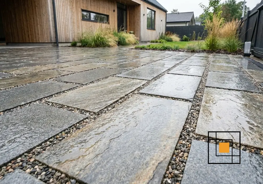 Belægning i regnfulde områder – praktiske løsninger