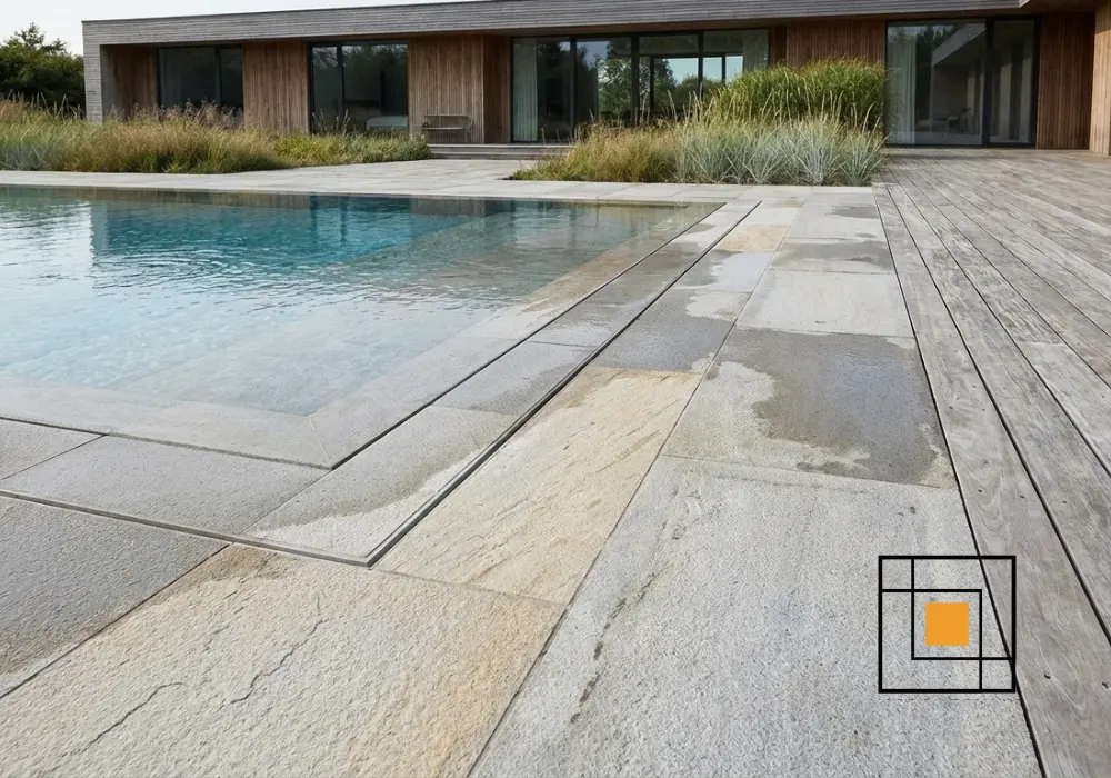 Belægning omkring swimmingpools – hvad skal du vælge