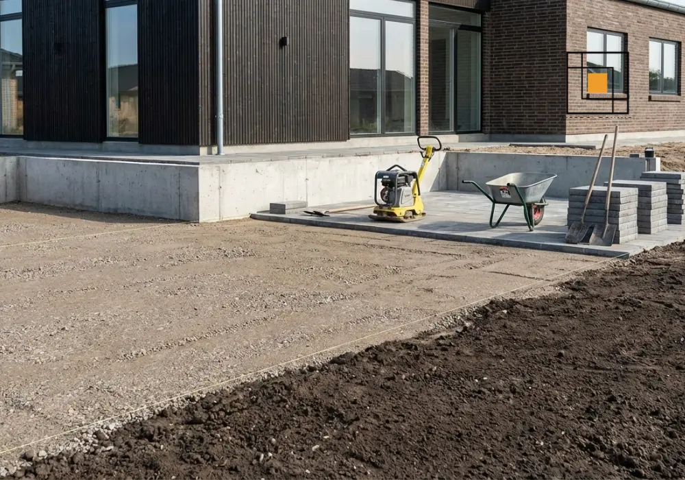 Fliselægning ved nybyg – hvad skal være klar først