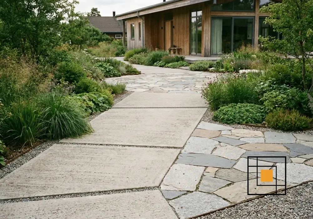 Hvilke fliser egner sig bedst til gangarealer