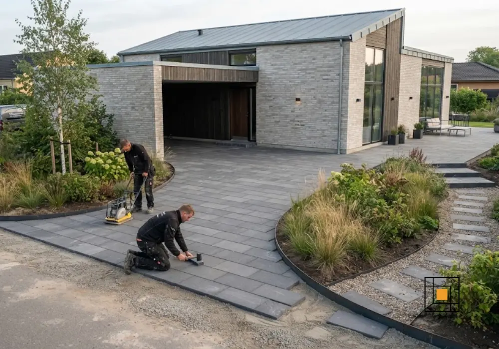 Brolægning Horsens Få Hjælp Til Fliser, Indkørsler og Terrasser